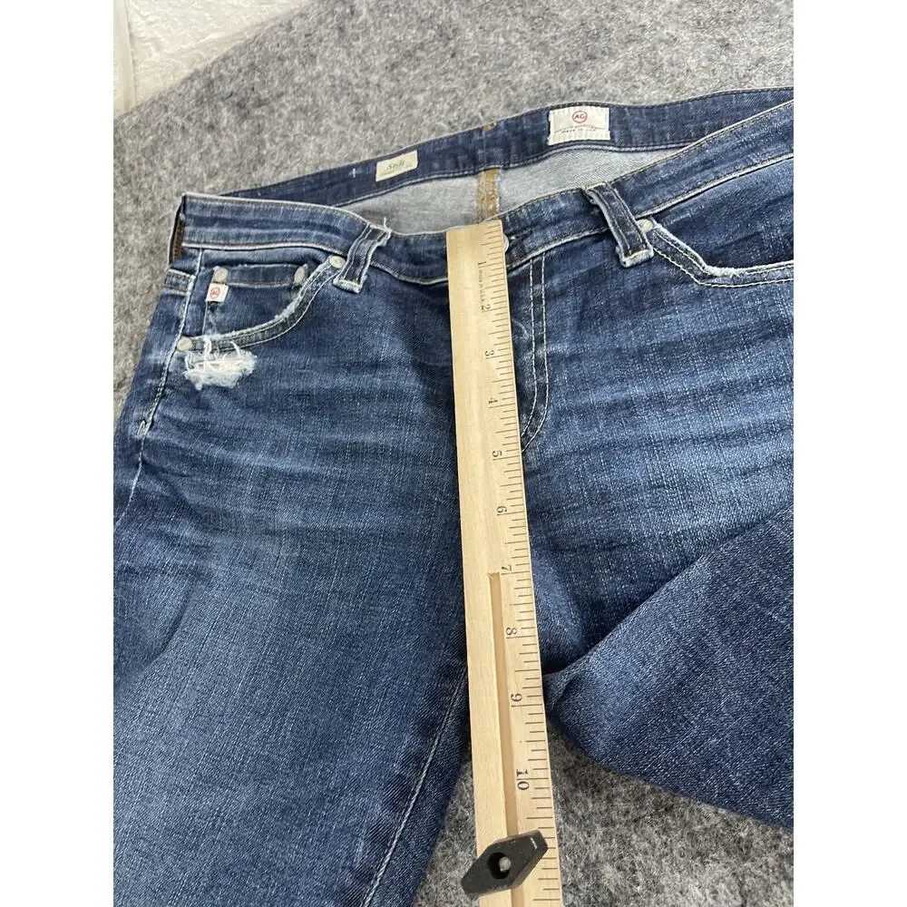 Adriano Goldschmied Jeans Womens 27 R Stilt Blue Cigarette Leg Denim Pants N117